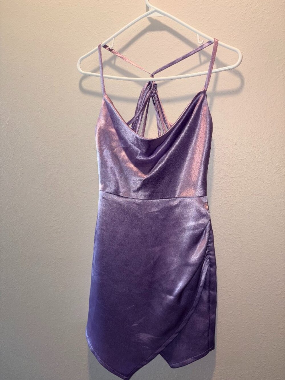 Xtraordinary Silky Dress w/ Cowl Neck - Size 3